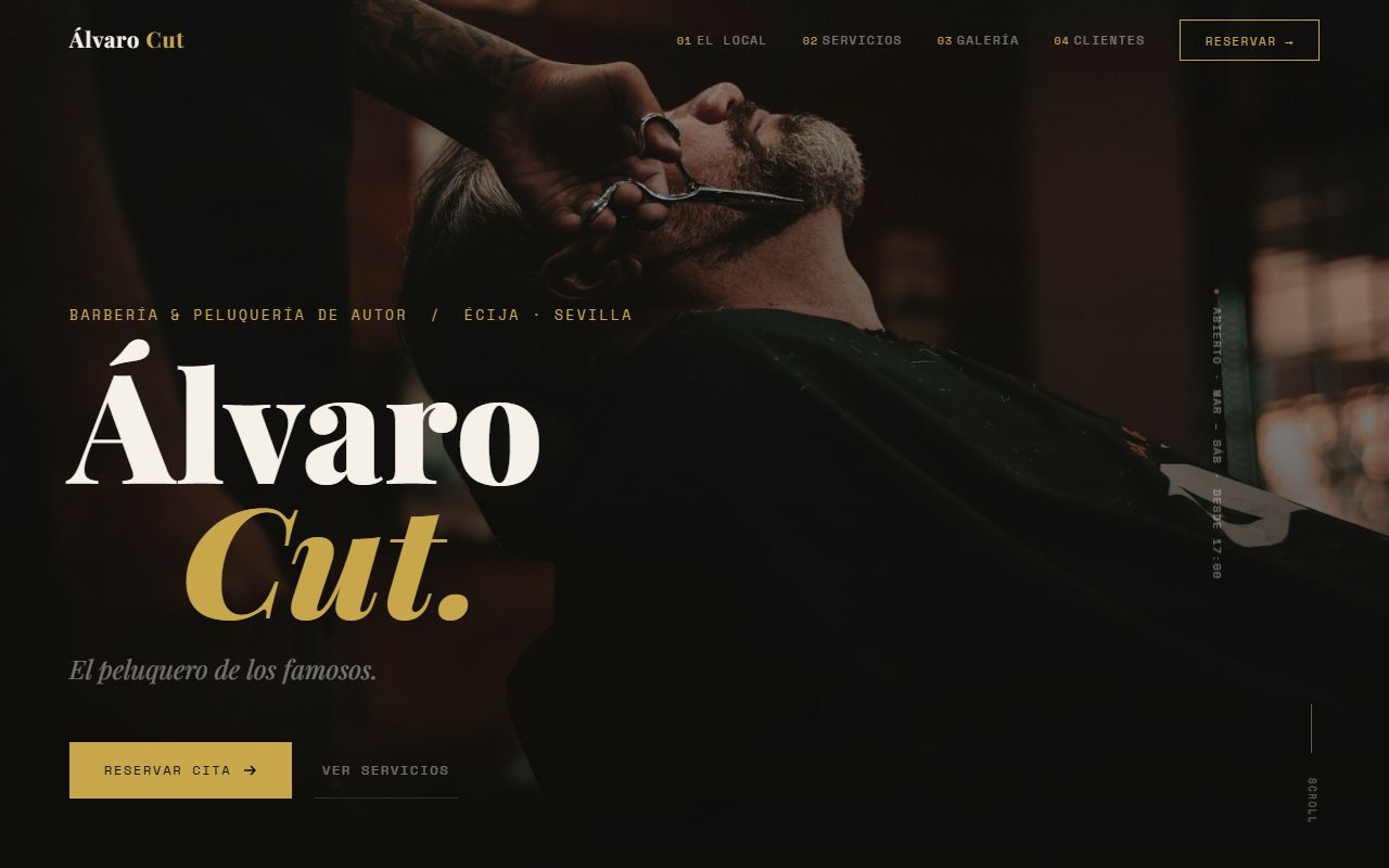 Álvaro Cut Barbería